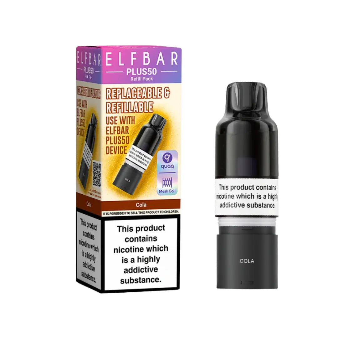 Elf Bar Plus Cola Refill Pod | Ecigone Elf Bar Plus Cola Refill Pod | Ecigone