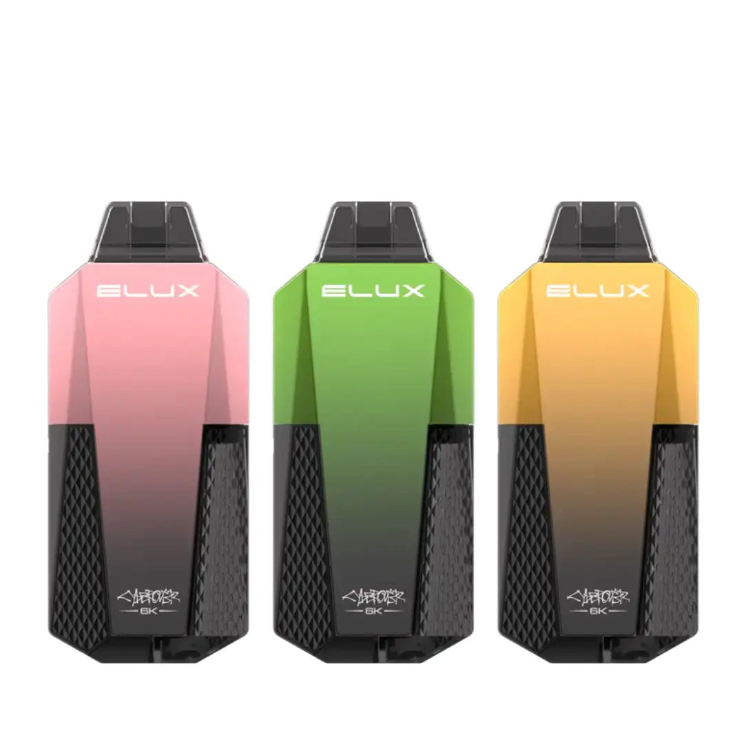 Elux Cyberover 6K Pod Kit 4.99 UK | 6,000 Puffs, 850mAh Elux Cyberover 6K Pod Kit 4.99 UK | 6,000 Puffs, 850mAh