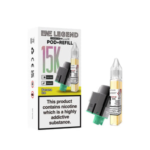 Elux ENE Legend 15K Refills In Banana Ice Flavour