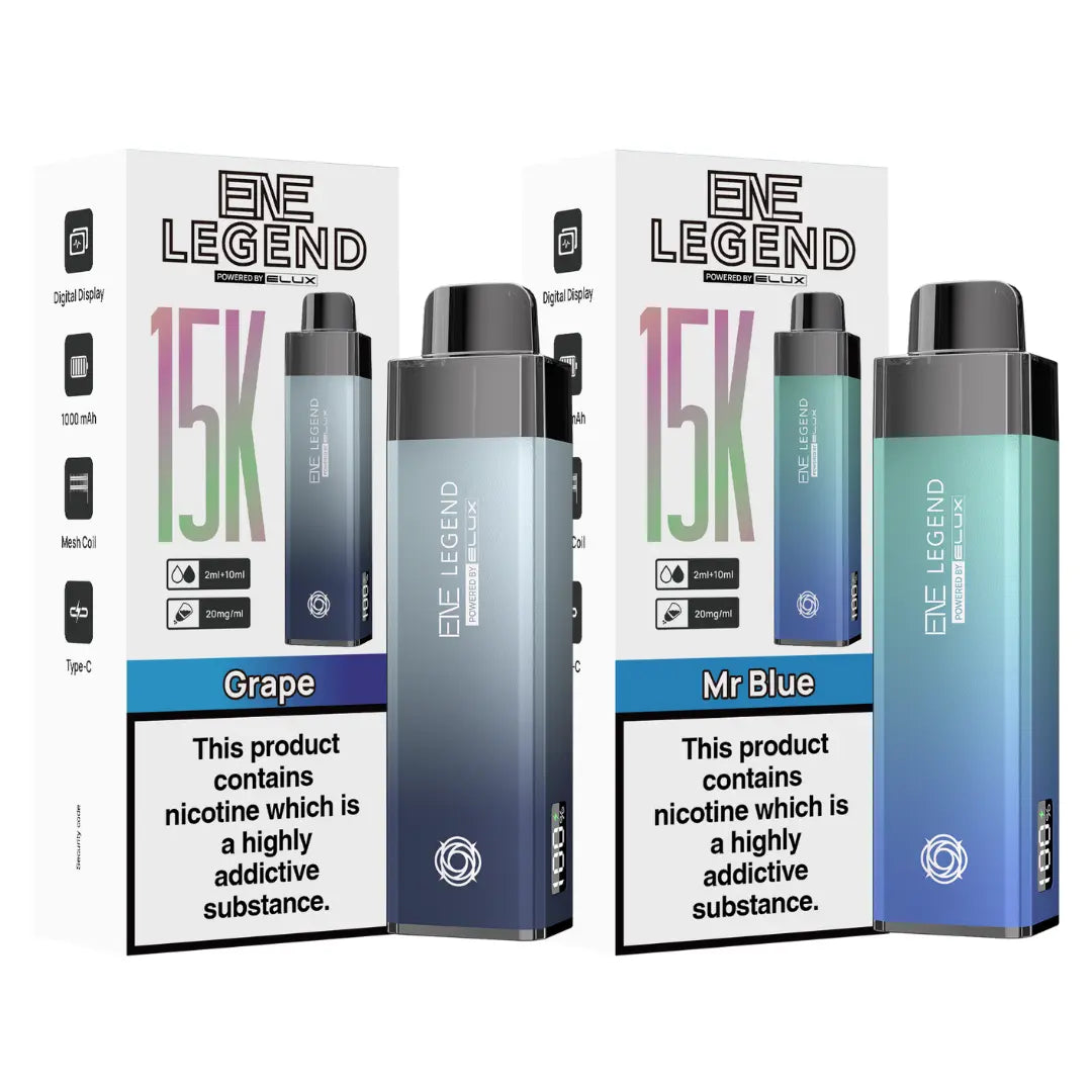 Elux ENE Legend 15K Prefilled Pod Kit | 1000mAh