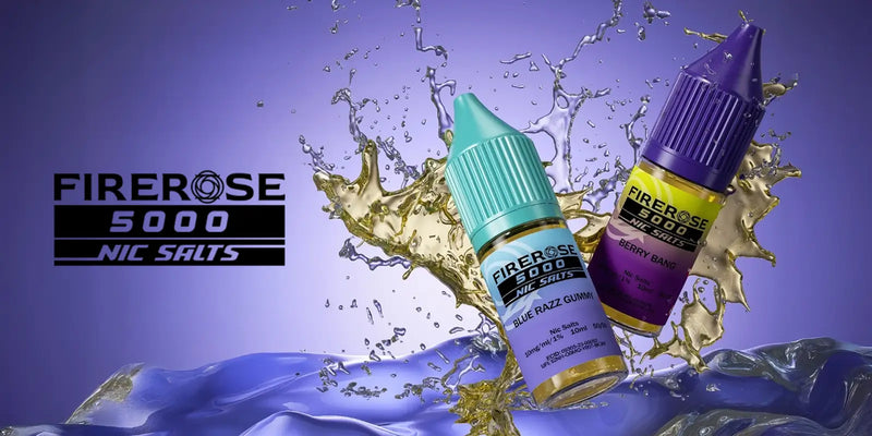 About Elux Firerose Nic Salt E-Liquid