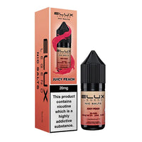 Elux Legend 10ml Nic Salt Juicy Peach Flavour