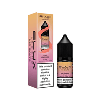 Elux Legend Pink Lemonade vape juice bottle and box with nicotine warning.