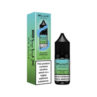 Elux Legend Blueberry Bubblegum nicotine salt e-liquid bottle and packaging.