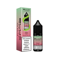 Elux Legend Apple Peach Nic Salts e-liquid bottle and packaging.