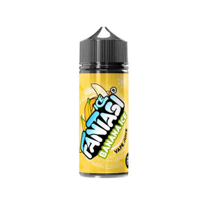 Fantasi Banana Ice Flavour 100ml Shortfill Vape Juice perfect for Sub-ohm Vape kits & Sub-ohm Vape Tanks