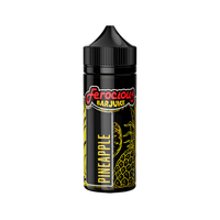 Ferocious Bar Juice Pineapple 100ml shortfill bottle with black and yellow design.