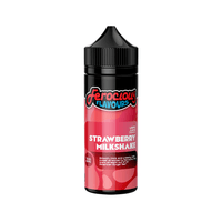 Ferocious Flavours Strawberry Milkshake vape juice bottle, 100ml shortfill.