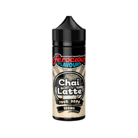 Ferocious Flavours Chai Latte 100ml vape juice bottle with 70VG/30PG ratio.