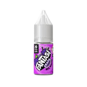 Fantasi Grape Flavour 10ml Nic Salt E-liquid perfect for Refillable Vape Kits