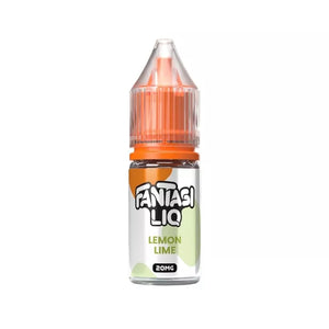 Fantasi Liq 10ml Nic Salt e-liquid lemon lime flavour - Available in 10mg & 20mg strength great for pod vape kits