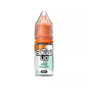 Fantasi Liq 10ml Nic Salt e-liquid mint mojito flavour - Available in 10mg & 20mg strength great for pod vape kits