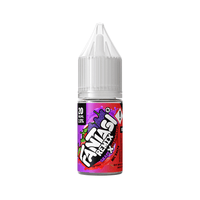 Fantasi Remix Grape & Mixed Berries 10ml vape juice bottle with vibrant purple and red label.