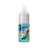 Fantasi Remix Blue Raspberry Lemonade 10ml e-liquid bottle with vibrant label design.