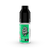 Feast Treats Menthol 20mg 10ml vape juice bottle with a green label.