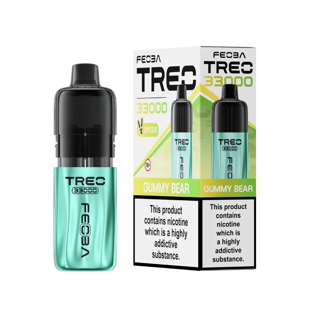 Feoba Treo 33K | 33000 Puffs | Triple Flavour Prefilled Vape