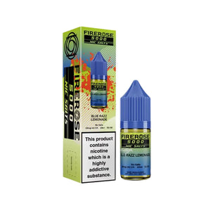 Firerose 5000 By Elux 10ml Salt Blue Razz Lemonade Flavour - Perfect for Refillable Pod Vape Kit & Starter Vape KitS
