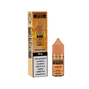 Firerose 5000 By Elux 10ml Salt Orange Zest Flavour - Perfect for Refillable Pod Vape Kit & Starter Vape Kits