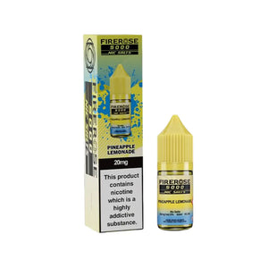 Firerose 5000 By Elux 10ml Salt Pineapple Lemonade Flavour - Perfect for Refillable Pod Vape Kit & Starter Vape Kits