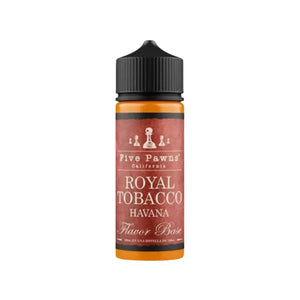 Five Pawns Royal Tobacco Flavour 100ml Shortfill E Cig Liquid Great for Sub-ohm Vape Kits & Sub-ohm Vape Tanks