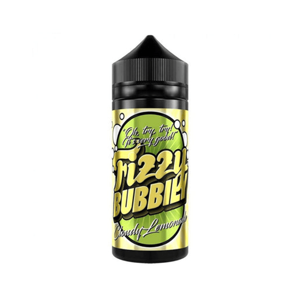 Fizzy Bubbily Cloudy Lemonade vape juice bottle, 100ml shortfill.