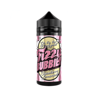 Fizzy Bubbily vape juice bottle, strawberry lemonade flavour, 100ml shortfill.