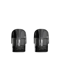 Two Freemax Galex V2 replacement pod cartridges, 0.8 ohm, against a white background.