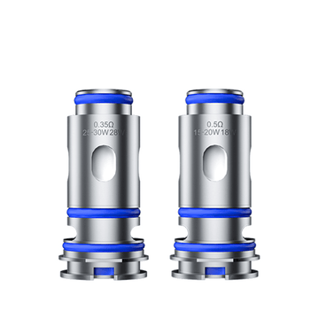 Two Freemax ST Mesh Coils with blue accents, displaying resistance and wattage details.