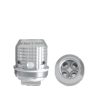 Freemax Twister X4 mesh coil, 0.15 ohm, silver, detailed view.