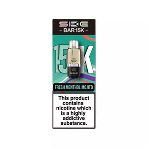 SKE Bar 15K Fresh Menthol Mojito Refill Pods for SKE Bar 15K Prefilled Pod Kit