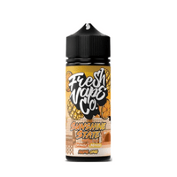 Fresh Vape Co. Sunshine State 100ml shortfill bottle, orange and mango flavour design.