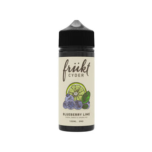 Frukt Cyder Blueberry Lime Flavour 100ml Shortfill Vape Juice Great for Sub-ohm Vape Kits & Sub-ohm Vape Tanks
