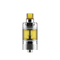 Fumytech BD Vape Precisio GT Limited Edition RTA in stainless steel finish.