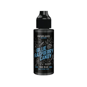 Future Juice Blue Raspberry Candy Flavour 100ml Vape Juice Great for Sub-ohm Vape Kits & Sub-ohm Vape Tanks