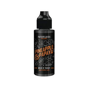 Future Juice Pineapple & Papaya Flavour 100ml Vape Juice Great for Sub-ohm Vape Kits & Sub-ohm Vape Tanks