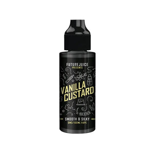 Future Juice Vanilla Custard Flavour 100ml Vape Juice Great for Sub-ohm Vape Kits & Sub-ohm Vape Tanks