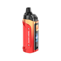 Geekvape Aegis Boost 3 Pod Vape Kit in Sunset Red, sleek and modern design.