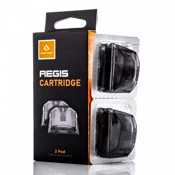 GeekVape Aegis cartridge pack with two replacement pods.