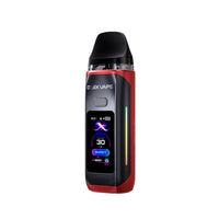 Geekvape Digi Max Pod Vape Kit in Ruby Red with digital display and sleek design.