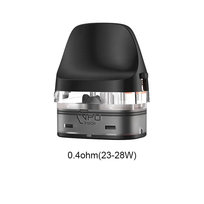 A Geekvape J Series replacement pod featuring a 0.4-ohm resistance, optimised for 23-28W output, delivering enhanced flavour and vapour production.