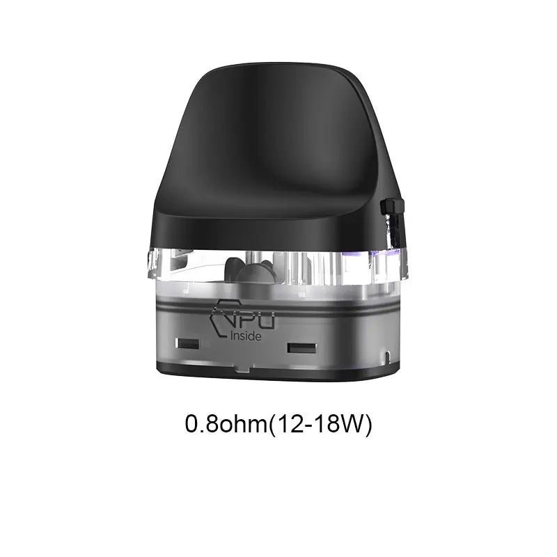 A Geekvape J Series replacement pod featuring a 0.8-ohm resistance, tailored for 12-18W output, ensuring balanced vapour production and a satisfying vaping experience.