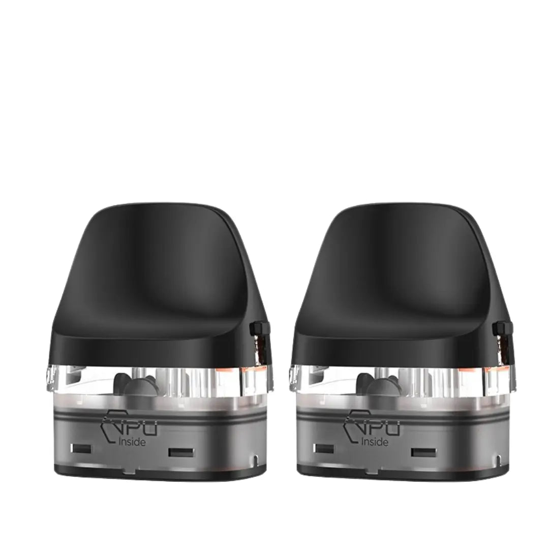 Two Geekvape J Series replacement pods designed for use with compatible devices, ensuring an optimal vaping experience