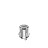 Geekvape Super Mesh replacement coil, silver, isolated on white background.