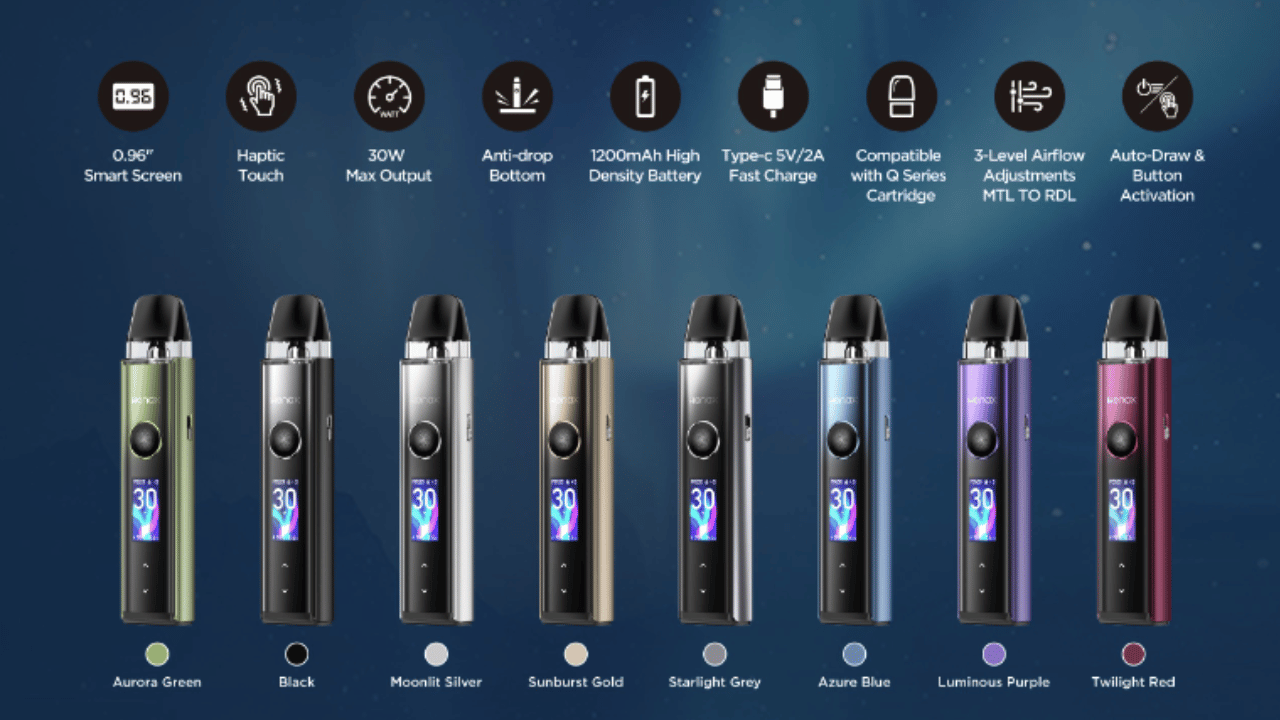 Geekvape Wenax Q Pro Pod Vape Kit - ECIGONE