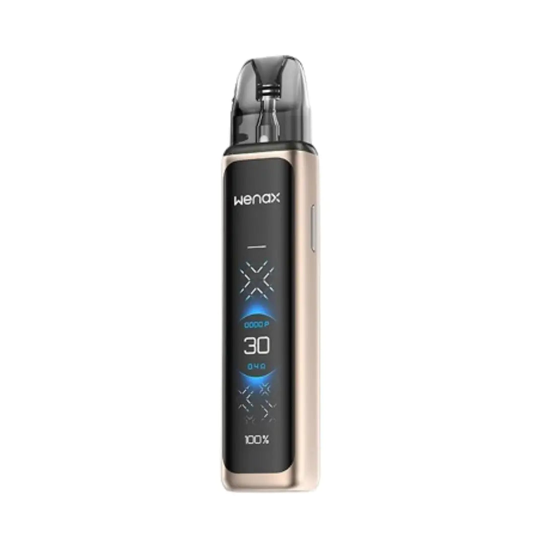 Geekvape Wenax Q Ultra Pod Kit in Champagne Gold Colour - Pod Vape Kit For Nic Salts