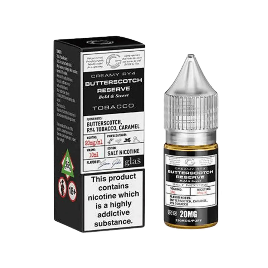 Glas Basix Butterscotch Reserve 10ml Nic Salt