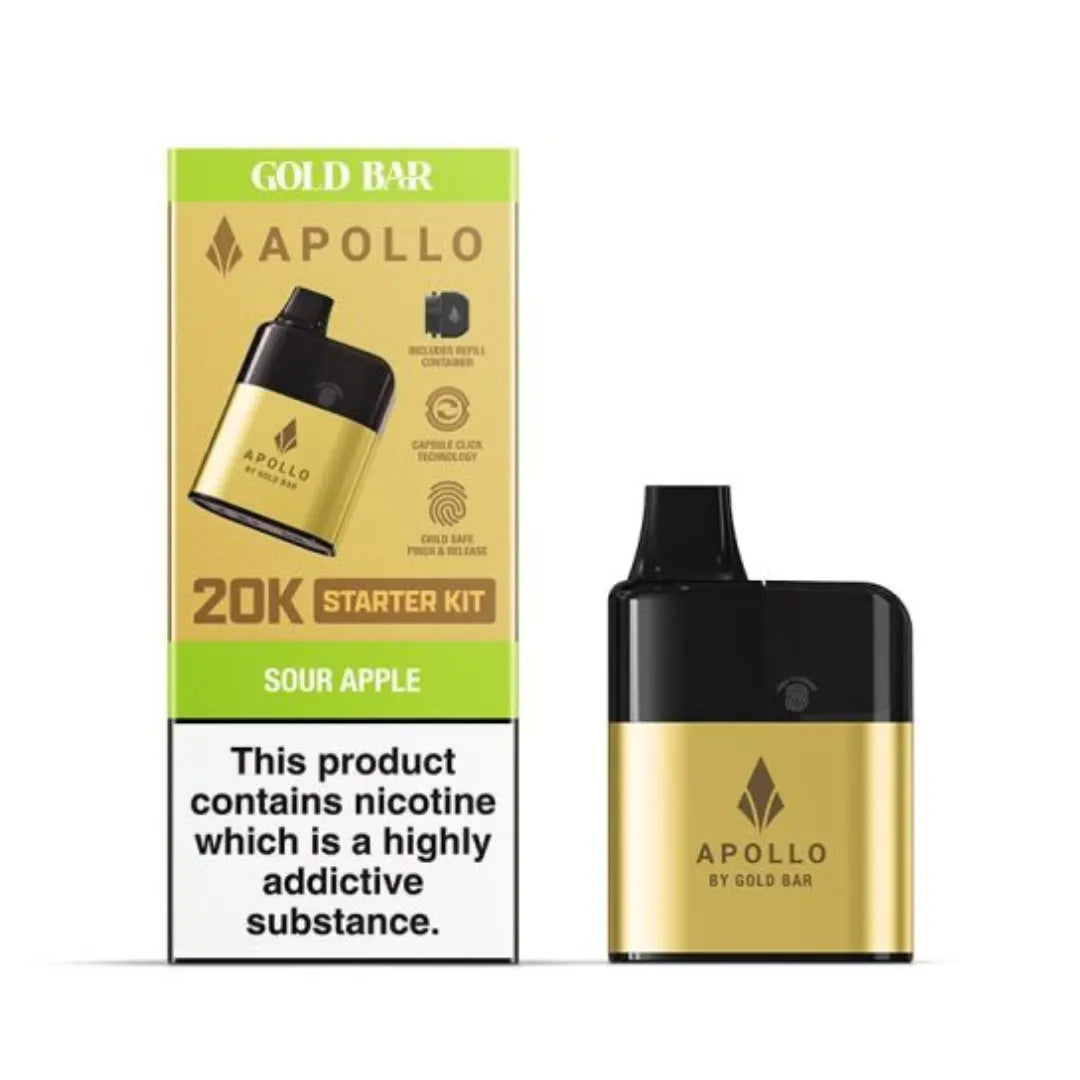 Gold Bar Apollo 20K Prefilled Pod Kit