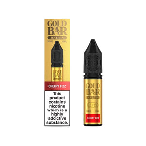 Gold Bar Nic Salt e-liquid Cherry Fizz Flavour