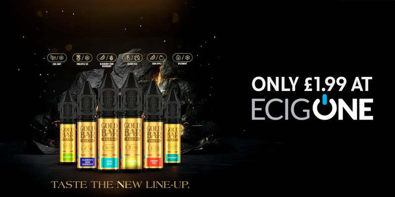 Why Buy Gold Bar Nic Salts From Ecigone