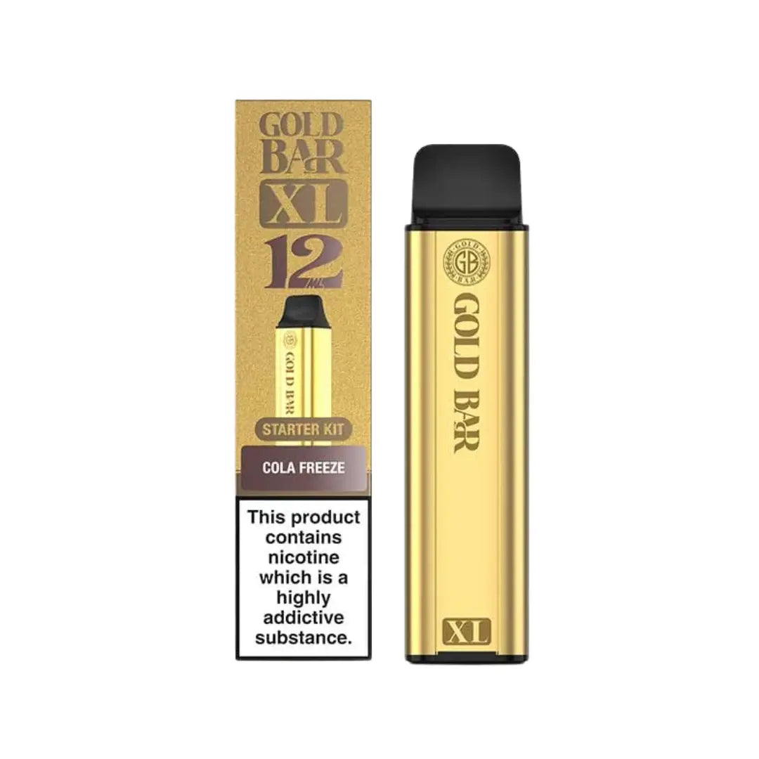 Gold Bar XL 10K Vape Kit | 10,000 Puffs
